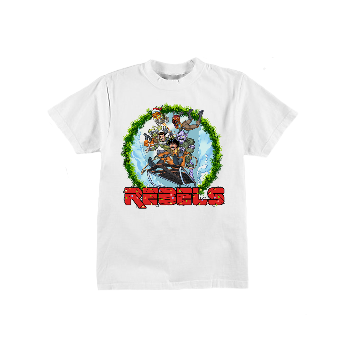 REBELS HOLIDAY TEE